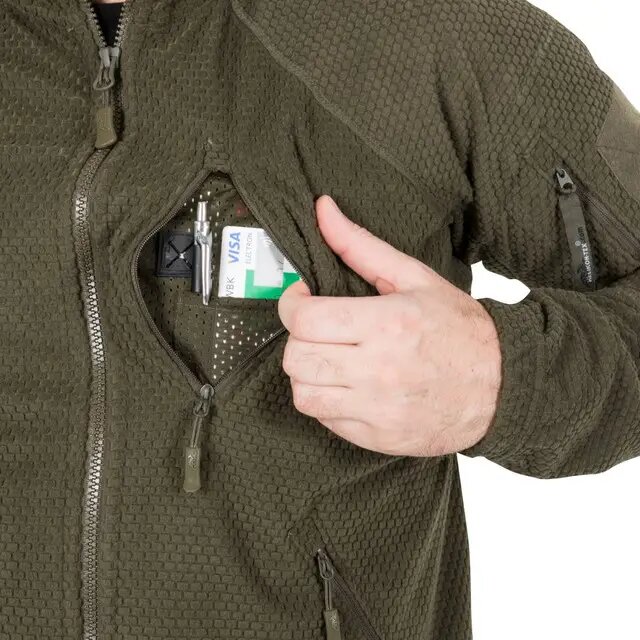 Кофта Helikon-Tex Alpha Tactical Olive Фото 3